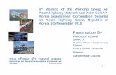 Presentation By - ESCAP– Replication of Tamil Nadu model for implementationof Road Accident Data Management System (RADMS), – Identification of black spots and treatmentthereof,