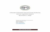Colorado Statewide Internet Portal Authority Annual ... · 01-11-2016  · government services they receive online or over-the-counter by credit card or e-check. Colorado Interactive