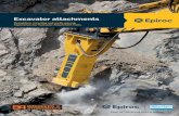 Excavator attachments - BA Equipment Group · or recycling metal girders, sheets and cables at scrap yards. Cutting blades & piercing knives are replaceable. Fasterworkingcycles thanks