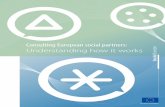 Consulting European social partners: Understanding how it ... · Understanding how it works European Commission Directorate-General for Employment, Social Affairs and Inclusion Manuscript