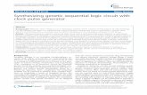 RESEARCH ARTICLE Open Access Synthesizing genetic ... · complicated genetic logic circuits can be synthesized, such as multiplexer, half adder, combinational logic circuits, memory,