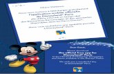 Please download the oﬃ cial free app for Disneyland® Paris · Disneyland® Paris to be informed of Character Encounters and shows available in the Disney® Parks. We wish you a