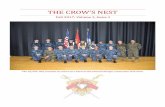 THE CROW’S NEST Nest Fall 2017.pdfFire Control Officer in December 2014. He has completed two deployments at sea that have included operations in the Arabian Gulf and Western Pacific