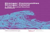 Stronger Communities Stronger Ireland...Ireland’s charity, community and voluntary, and social enterprise sector is a great national asset which mobilises over 1m volunteers every