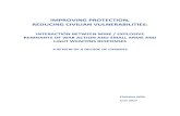 IMPROVING PROTECTION, REDUCING CIVILIAN VULNERABILITIES · increased interaction between the two areas of work at the conceptual and operational levels. In selected cases, there has