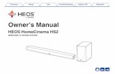 Owner’s Manual HEOS HomeCinema HS2manuals.denon.com/HEOSHCHS2/ALL/EN/download.php?... · The HEOS HomeCinema is part of the HEOS wireless multi-room sound system that enables you