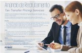 Tax Transfer Pricing Services - ESCE/IPS · Tax Transfer Pricing Services. A KPMG é uma rede global de firmas profissionais que prestam serviços de Audit, Tax e Advisory. Estamos