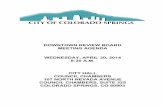 DOWNTOWN REVIEW BOARD MEETING AGENDA WEDNESDAY, … · 4/30/2014  · DOWNTOWN REVIEW BOARD MEETING PROCEDURES . The Downtown Review Board will hold their regular meeting on Wednesday,