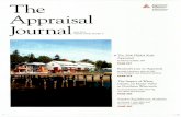 viii - Staebler Real Estate Appraisal and Consulting...viii The Appraisal Journal • Spring 2018 Patricia Staebler, SRA, is the winner of the 2017 Swango Award for her article, “The