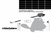 SHINDAIWA OWNER’S/OPERATOR’S MANUAL 230PH/230PHs ... · This machine is designed for cutting branches, grass, weeds, bushes, and trimming hedges with Shindaiwa Splitbooms SBA-TX24,