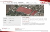 LAND FOR SALE + /- 266 ACRES PRIME LAND CC TX · cc prime land for development land for sale population 1 mile 3 miles 5 miles total population 8,744 83,203 189,270 median age 32.2