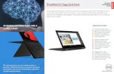OUR AGILITY ENABLES YOUR AGILITY 2018-02-06آ  OUR AGILITY ENABLES YOUR AGILITY X1 YOGA (GEN3) ThinkPad