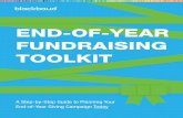 END-OF-YEAR FUNDRAISING TOOLKIT - Blackbaud · #GivingTuesday. Is your organisation positioned to make the most of that month and the feelings of generosity that the holiday season