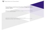 Teaching and Examination Regulations 2020-2021 en examenregelingen/Master DD… · Teaching and Examination Regulations 2020-2021 Master’s degree programme in Digital Driven usiness