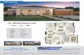 The MARCOOLA 209€¦ · The MARCOOLA 209 4 2 2 Optional Haven Facade Shown MARCOOLA 209 * The floor plans shown are provided for illustrative purposes only. They are not drawn to