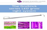 The GroStick series LED grow light system is Grow light GROSTICK...آ  2016-06-13آ  vine crops and can
