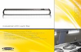 Industrial LED Light Bar · Industrial LED Light Bar The future is bright with Banner’s industrial LED lighting. The WLB32 utilizes advanced LED lighting technology providing high-quality