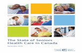 The State of Seniors Health Care in Canada...The ability of the provinces and territories to address these inequities in seniors care is becoming a greater challenge. In 2014, provincial