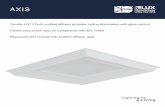 Tamlite LG7 I-Tech profiled diffuser provides ceiling illumination … · 2019-10-09 · • Recessed LED module with profiled diffuser • Tamlite I-Tech diffuser designed for low