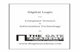 Digital Logic - THE GATE ACADEMYthegateacademy.com/files/wppdf/Digital-Logic.pdf · 8Direct Coupled Transistor Logic Gates 0 – 1 Emitter Coupled Logic Circuit 81 – 7 CMOS Inverter