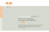 Proceedings of the icgL12 · aγγελική Φωτοπούλου & Βούλα Γιούλη: Από την «Έκφραση» στο «Πολύτροπο»: σχεδιασμός και