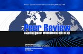U.S. Government Accountability Office (U.S. GAO) - David M. … · 2020-06-19 · 10 Performance Audit Peer Review Clean Opinion Global Good Practices – Strategic planning process