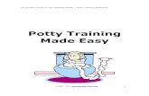 Potty Training Made Easy - poodle-crazy.com · POTTY TRAINING METHODS There are several different potty training methods that can be used. Deciding on the best potty training method
