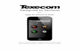 Apps for iPhone & Texecom Apps for iPhone & iPad 4 INS584-2 ... In the locked state a limited Diagnostics