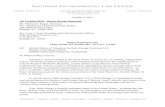 S ENVIRONMENTAL LAW CENTER · 2017-10-03 · Notice of Intent to Sue. Clean Water Act Section 505 ... power house and yard holding sumps, coal yard sumps, stormwater and ... has arbitrarily