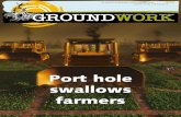 PPort hole ort hole sswallows wallows ffarmersarmers 2012 for web.pdf · PPort hole ort hole sswallows wallows ffarmersarmers - 2 - groundWork - Vol 14 No 2 - June 2012 - In this
