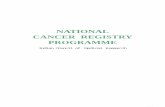 NATIONAL CANCER REGISTRY PROGRAMME · 2017-10-17 · iii NATIONAL CANCER REGISTRY PROGRAMME Indian Council of Medical Research Population Based Cancer Registries under North Eastern