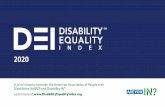 2020 DEI ReportDEI... · 2020-07-15 · marketplace, equality knows no borders. The Non-U.S. Operations category continues to be not weighted but is an opportunity to collect non-discrimination