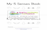 My 5 Senses Book - A Wellspring of Worksheets€¦ · Graphics by EduClips Graphics by EduClips ©  Name _____ My 5 Senses Book Name _____ My 5 Senses Book