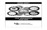 CIVIL ENGINEERING CIVIL ENGINEERING AT THE UNIVERSITY OF EVANSVILLE Civil engineering is the oldest