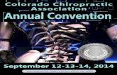 Colorado Chiropractic Association Annual Convention · • Chiropractic use within college athletes • Four basic aspects of exercise to include within your rehabilitative program