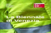 La Biennale di Venezia · di Venezia . Jump to the Unknown 31st. May 31st. July 2015 Venue Palazzo Loredan dell‘Ambasciatore From the 3 Islands - Murano, Lido, Chioggia Event Open