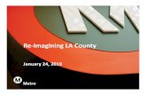 Re Imagining LA Countymetro.legistar1.com/metro/attachments/765d0055-d0d1-479e-9e13-… · Presentation Contents • Background • Staff Recommendations • Strategies for Re‐Imagining