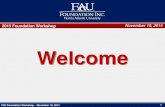 Take the Bite out of Processing Your Blue Check Request · 2018-07-05 · 2015 Foundation Workshop . November 19, 2014 . FAU Campus Catering Policy: • Chartwells--the caterer for