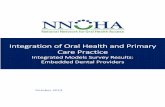 Integration of Oral Health and Primary Care Practice · dental integration: providers engaging in oral health activities and dental providers embedded in the medical clinic to provide