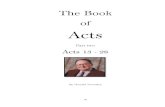 The Book of Acts Part 2 · 1. Part held with the Jews and part with the apostles. (1) The gospel is God's uniting power and dividing power. 1. The gospel will unite all believers
