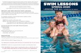 6 MONTHS TO ADULT PRIVATE AND SEMI-PRIVATE SWIM …€¦ · swim team experience. Stroke technique and adding efficiency and power to each stroke. Includes turns, speed, racing strategies