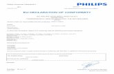 EU DECLARATION OF CONFORMITY · 2018-01-25 · 1807 (Document No.) (Year, Month (yyyy/mm) in which the CE mark is affixed ) 2012/01 EU DECLARATION OF CONFORMITY We, PHILIPS CONSUMER