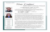 October 2019 The Caller - Saint John Lutheran Churchsaintjohnelca.org/wp-content/uploads/2019/09/The-Caller-October-2019.pdfSaint John Lutheran Church God!” In effect, Luther’s