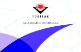 ACADEMIC JOURNALSjournals.tubitak.gov.tr/genel/catalog-fiz.pdf · Since TÜBİTAK is funding these journals, submission and access to these journals are completely free. We will be