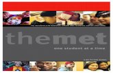 one student at a time · The Met Portfolio 2001—2002 The 2001-2002 Met Portfolio is the sixth annual report of The Metropolitan Regional Career and Technical Center in Providence,
