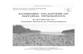 ECONOMIC VALUATION OF NATURAL RESOURCES · ¤ Comprehensive Environmental Response, Compensation and Liability Act of 1980 and natural resource damage assessment ¤ Executive Order