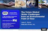 Young Water The Future Global Water Challenges st from an ... · The Future Global Water Challenges from an Environmental Point of View. Introduction Climate Change Water Scarcity