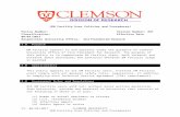 media.clemson.edu  · Web viewOther Materials that needs prior consultation approval with CU EMF staff: (a) radioactive materials – typically not allowed at EM Lab. But if extremely