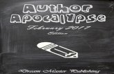 Author Apocalypsedreammasterpublishing.com/AAWorkbooks/February 2017... · this is perfect for you. Avoid the most common formatting mistake that get screenplays tossed ... write.