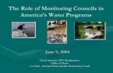 The Role of Monitoring Councils in America’s Water Programs · Meet EPA Goals for Monitoring • Almost every Element can be done better or be more broadly accepted if done collaboratively